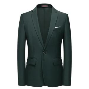 Alta qualidade cavalheiro masculino fino casual terno branco, marcas de tamanho grande negócios masculino fluxo casual de cor pura blazers masculino - Imagem 16
