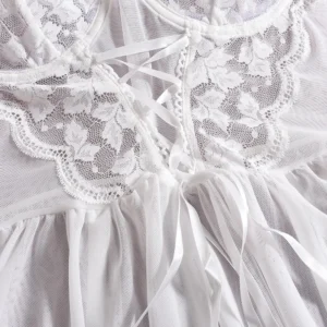 Erótico sexy sutiã de renda e calcinha conjunto roupa interior sutiã transparente conjuntos exóticos sexy tanga mulher pornô fantasia sensual lingerie de luxo - Imagem 2