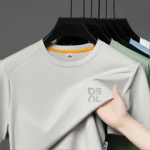 Marca de designer masculino impresso o-pescoço camiseta moda casual esportes manga curta respirável legal luxuoso topo roupas masculinas - Imagem 4