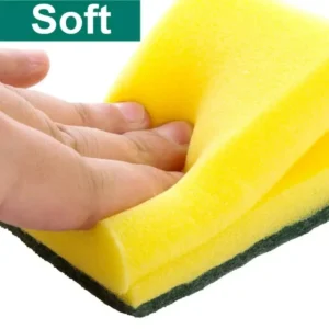 Esponja mágica dupla face para motocicletas, panelas e cozinhas - esponja para limpeza de graxa resistente - Imagem 5