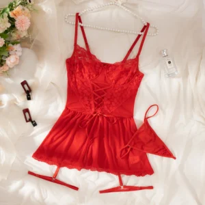 Erótico sexy sutiã de renda e calcinha conjunto roupa interior sutiã transparente conjuntos exóticos sexy tanga mulher pornô fantasia sensual lingerie de luxo - Imagem 5