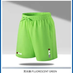 Novo verão calções esportivos masculinos respirável shorts de tênis de secagem rápida calças de badminton ao ar livre correndo fitness sportwear - Imagem 5