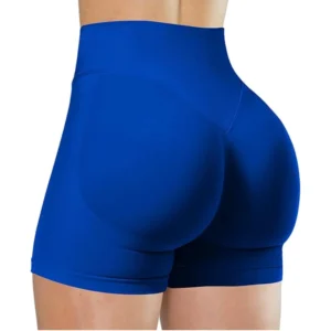 Verão cintura alta yoga shorts elegante e sexy correndo calças de fitness cor sólida yoga leggings - Imagem 16