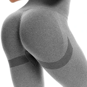 Leggings gradientes de fitness mulheres cintura alta treino jogging leggins push up calças ginásio estiramento energia esportiva - Imagem 12