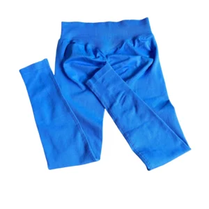 Leggings de impacto feminino cintura baixa levantamento de bunda calças de yoga sem costura controle de barriga fitness treino esportes leggings - Imagem 4